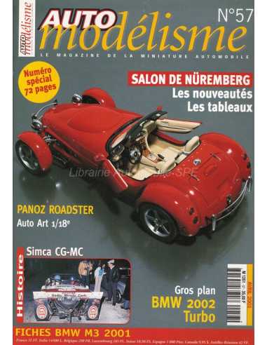 Auto Modélisme N°57 - Salon du jouet Nuremberg 2001 | Auto Modélisme 57 |