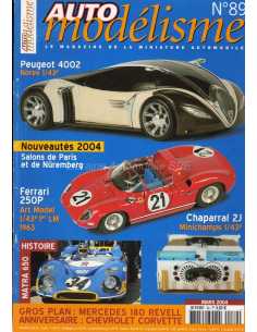 Auto Modélisme N°89 - Mercedes-Benz 180 ponton Revell 1/18 | Auto Modélisme 89 |