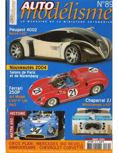 Auto Modélisme N°89 - Mercedes-Benz 180 ponton Revell 1/18 | Auto Modélisme 89 |