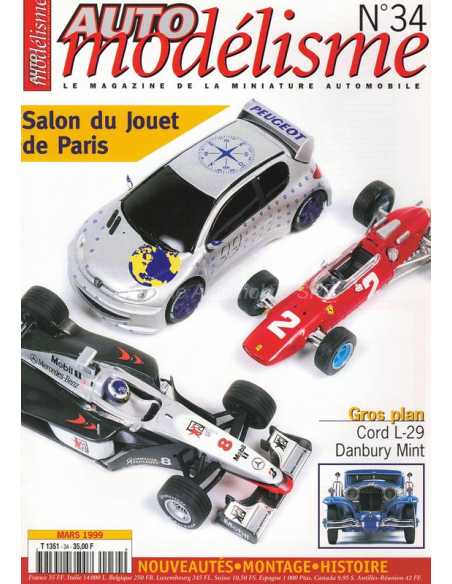 Auto Modélisme N°34 - Salon du jouet Paris 1999 | Auto Modélisme 34 |