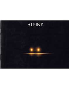 Brochure ALPINE A610 TURBO | ALP04 |