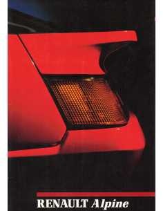 Brochure RENAULT ALPINE V6 TURBO | ALP05 |