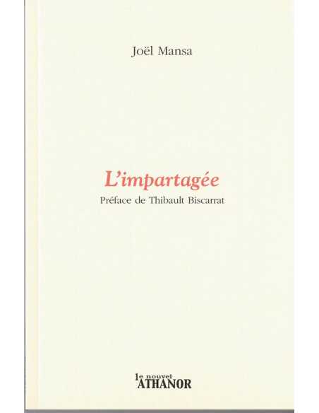 l'impartagée De Joël MANSA | 9782356231260 |