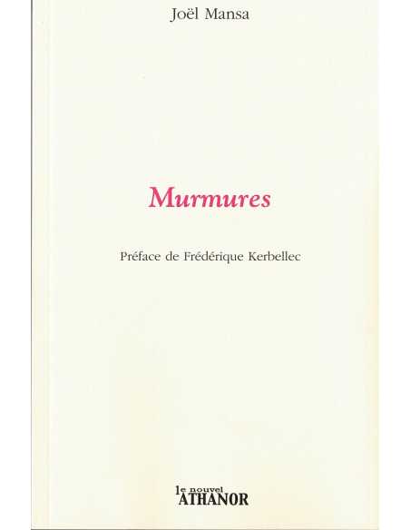 Murmures De Joël MANSA | 9782356231185 |