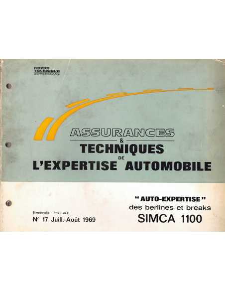 Auto-Expertise Simca 1100 Berlines et Breaks | Auto-Expertise Simca 1100 |