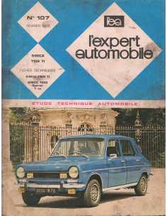 Etude Technique Automobile Simca 1100 TI - LEA 107 | LEA107 |