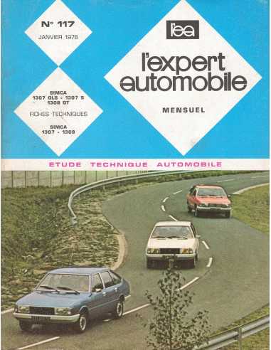 Etude Technique Automobile Simca 1307 GLS - 1307 S - 1308 GT - LEA 117 | LEA117 |