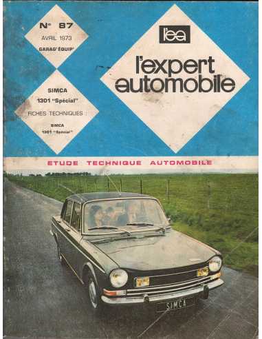Etude Technique Automobile Simca 1301 SPECIAL - LEA 87 | LEA87 |