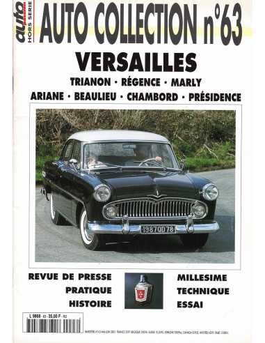 AUTO COLLECTION N° 63 - SIMCA VERSAILLES | AUTO COLLECTION N 63 |