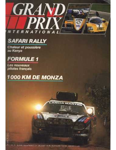 Magazine Grand Prix International N°79 - Safari Rally / 1000km Monza | Grand Prix N°79 |