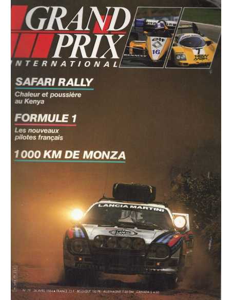 Magazine Grand Prix International N°79 - Safari Rally / 1000km Monza | Grand Prix N°79 |