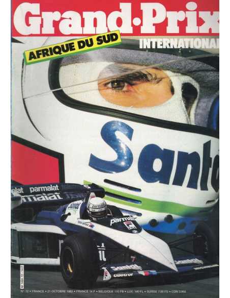 Magazine Grand Prix International N°72 - Afrique du Sud (1983) Kyalami | Grand Prix N°72 |