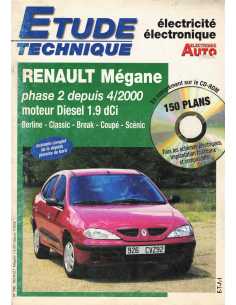 Revue Technique Electrique Renault Mégane 1.9 DCi Phase 2 depuis 04/2000 | AUTO VOLT 792 |