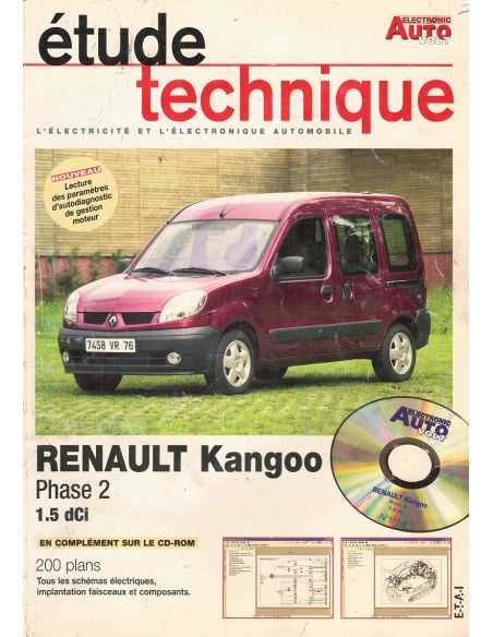 Revue Technique Electrique Renault Kangoo 1.5 DCi Phase 2 | AUTO VOLT 814 |