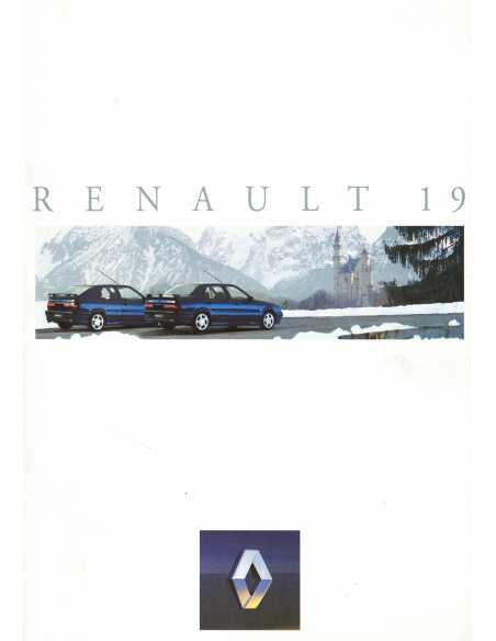 CATALOGUE PUBLICITAIRE RENAULT 19 12/92 | REN15 |