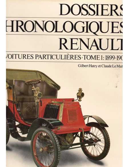 Dossiers Chronologiques Renault Voitures Particulières Tome 1 (1899-1905) | Dossier Tome 1 |