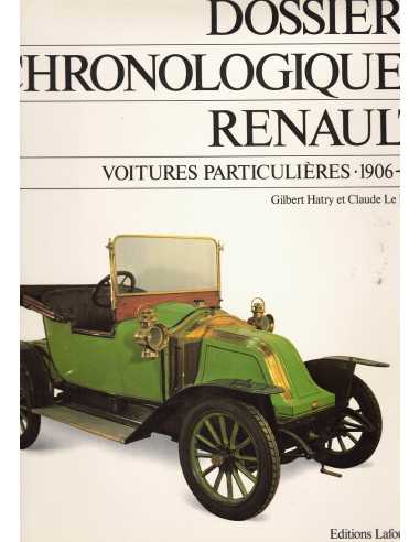 Dossiers Chronologiques Renault Voitures Particulières Tome 2 (1906-1910) | Dossier Tome 2 |