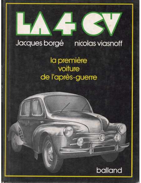 LA 4 CV LA PREMIERE VOITURE APRES-GUERRE | 9782715800670 |