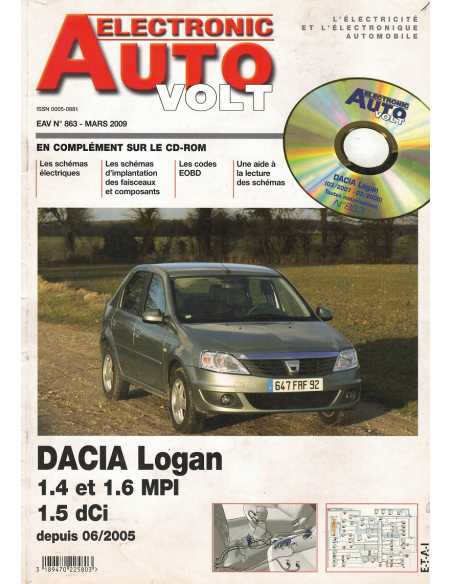 ELECTRONIC AUTO-VOLT DACIA LOGAN EAV N°863 | EAV 863 |