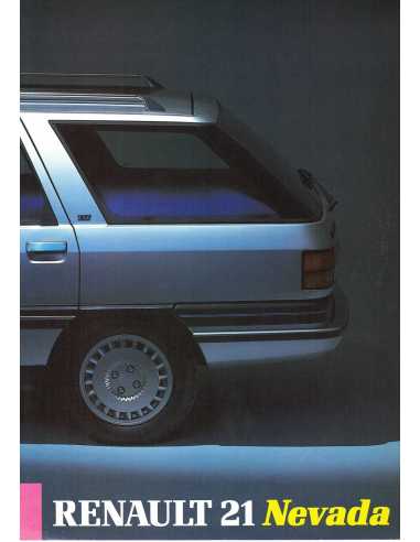 CATALOGUE RENAULT 21 NEVADA 09/86 | REN17 |
