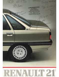 CATALOGUE RENAULT 21 1985 | REN19 |