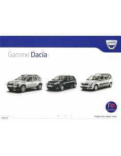 CATALOGUE DACIA LA GAMME 09/2010 | DACIA01 |