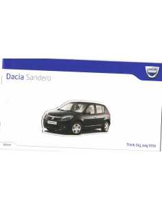 CATALOGUE DACIA SANDERO 02/2008 | DACIA02 |