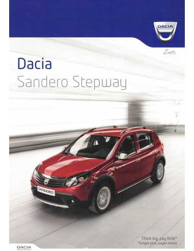 CATALOGUE DACIA SANDERO STEPWAY 07/2009 | DACIA03 |