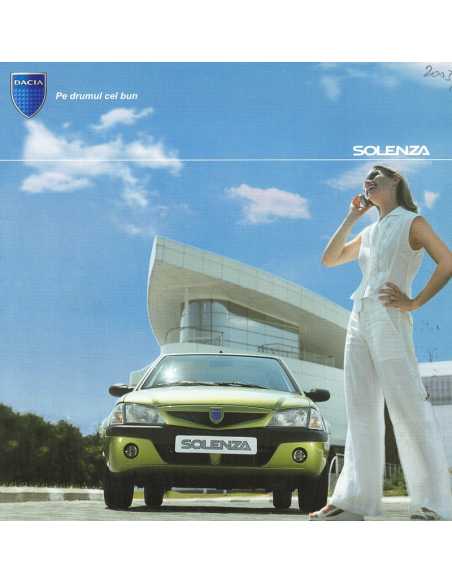 CATALOGUE DACIA SOLENZA 09/2003 | DACIA04 |