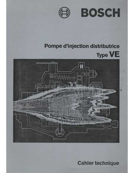 BOSCH - Pompe d'injection distributrice Type VE | BOSCH pompe Type VE |
