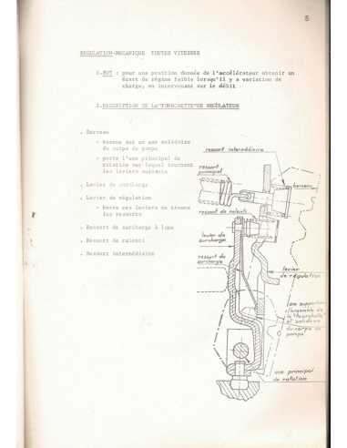 Notice Technique BOSCH - Matériel Injection Type VE | NT BOSCH |
