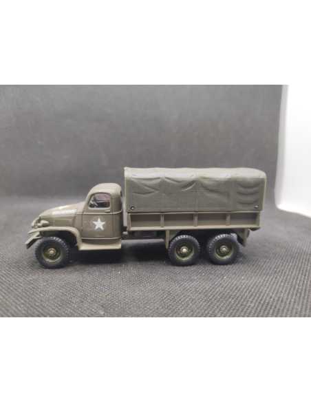GMC CABINE TOLEE BACHE - SOLIDO - N°6024 - 1/43 | GMC cabine tôlée avec ridelles bâché |