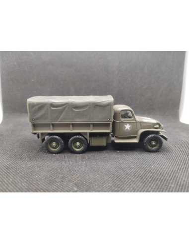 GMC CABINE TOLEE BACHE - SOLIDO - N°6024 - 1/43 | GMC cabine tôlée avec ridelles bâché |