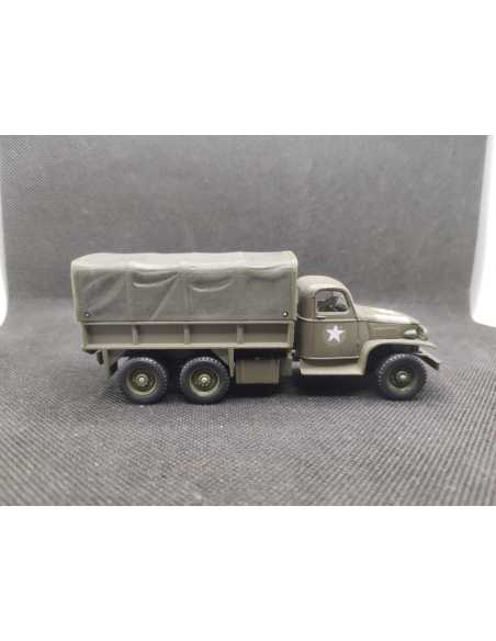 GMC CABINE TOLEE BACHE - SOLIDO - N°6024 - 1/43 | GMC cabine tôlée avec ridelles bâché |