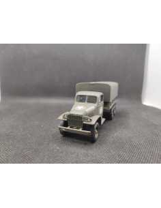 GMC CABINE TOLEE BACHE - SOLIDO - N°6024 - 1/43 | GMC cabine tôlée avec ridelles bâché |