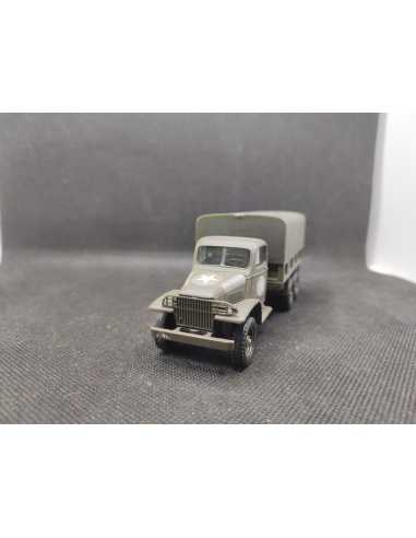 GMC CABINE TOLEE BACHE - SOLIDO - N°6024 - 1/43 | GMC cabine tôlée avec ridelles bâché |