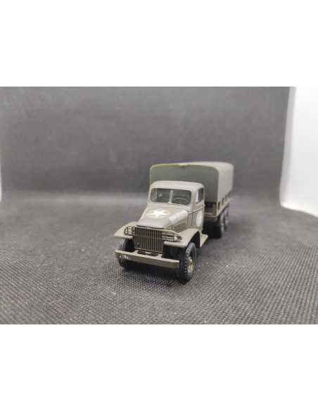 GMC CABINE TOLEE BACHE - SOLIDO - N°6024 - 1/43 | GMC cabine tôlée avec ridelles bâché |