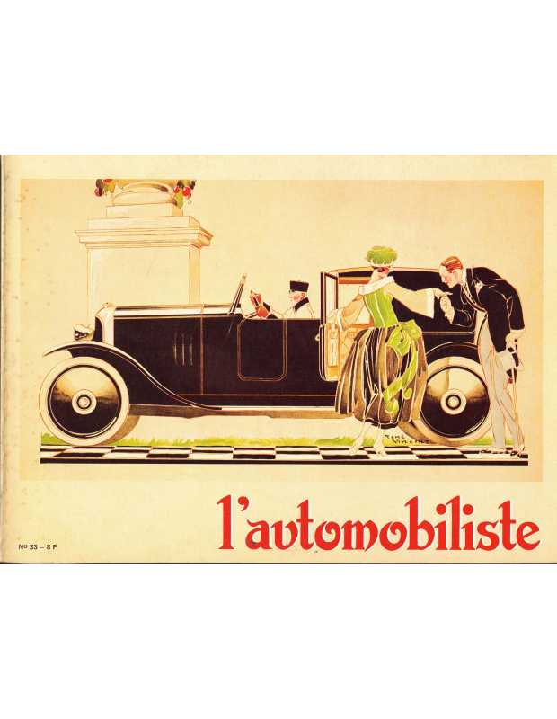 L'Automobiliste N°33 - 1974 (Edition souple) | L'AUTOMOBILISTE 33- SOUPLE |