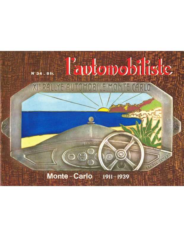 L'Automobiliste N°34 Juin 1974 (Edition souple) | L'AUTOMOBILISTE 34- SOUPLE |