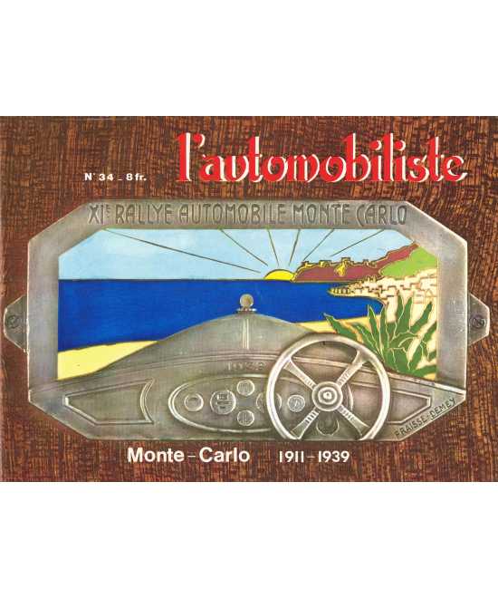L'Automobiliste N°34 Juin 1974 (Edition souple) | L'AUTOMOBILISTE 34- SOUPLE |