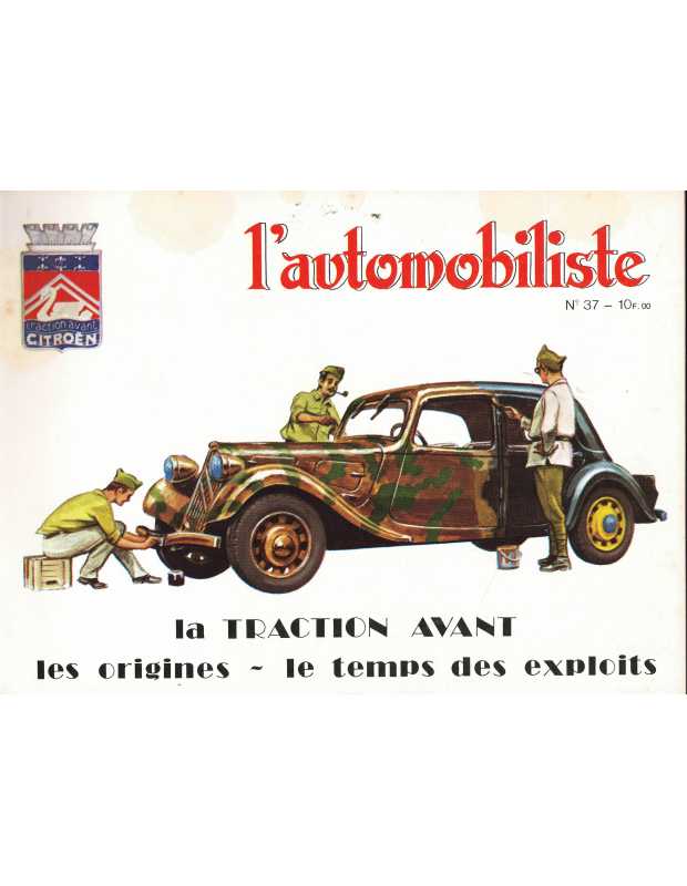 L'Automobiliste N°37 Mars 1975 (Edition souple) | L'AUTOMOBILISTE 37- SOUPLE |