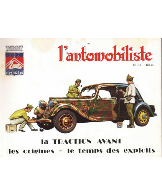 L'Automobiliste N°37 Mars 1975 (Edition souple) | L'AUTOMOBILISTE 37- SOUPLE |