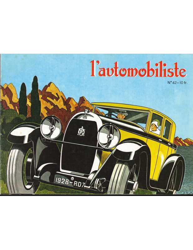 L'Automobiliste N°42 Avril / Mai 1976 (Edition souple) | L'AUTOMOBILISTE 42- SOUPLE |