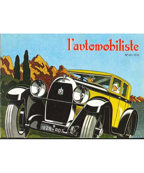 L'Automobiliste N°42 Avril / Mai 1976 (Edition souple) | L'AUTOMOBILISTE 42- SOUPLE |