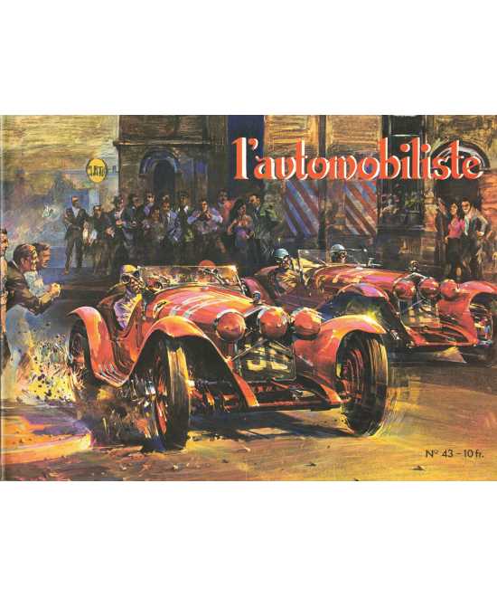 L'Automobiliste N°43 Juin / Aout 1976 (Edition souple) | L'AUTOMOBILISTE 43- SOUPLE |