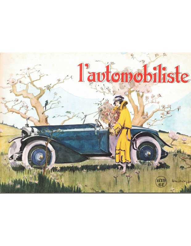 L'Automobiliste N°19 Avril / Mai 1970 (Edition souple) | L'AUTOMOBILISTE 19- SOUPLE |