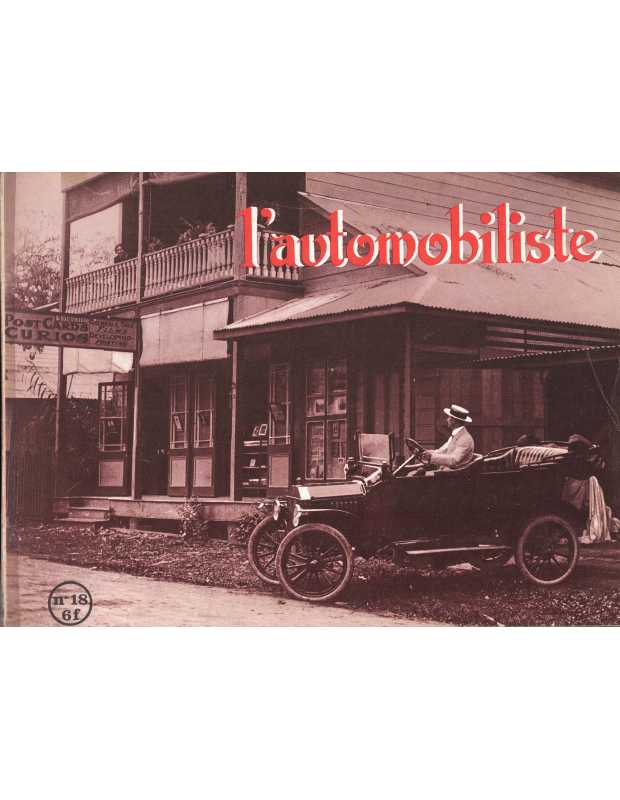 L'Automobiliste N°18 Janv / Fév 1970 (Edition souple) | L'AUTOMOBILISTE 18- SOUPLE |