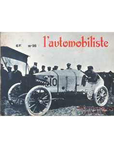 L'Automobiliste N°16 Aout / Sept / Oct 1969 (Edition souple) | L'AUTOMOBILISTE 16- SOUPLE |