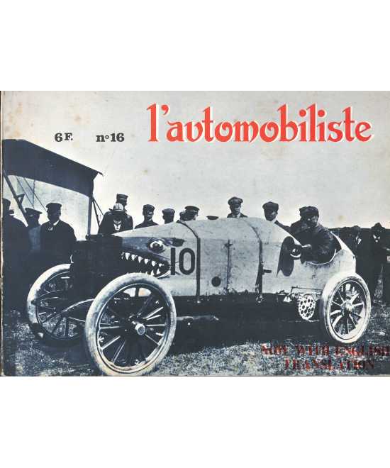 L'Automobiliste N°16 Aout / Sept / Oct 1969 (Edition souple) | L'AUTOMOBILISTE 16- SOUPLE |