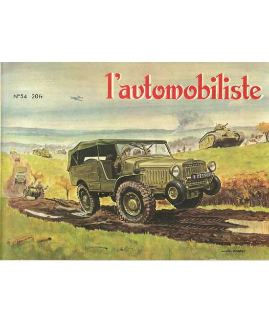 L'Automobiliste N°54 - Jan / Fev / Mars 1980 (Edition souple) | L'AUTOMOBILISTE 54- SOUPLE |
